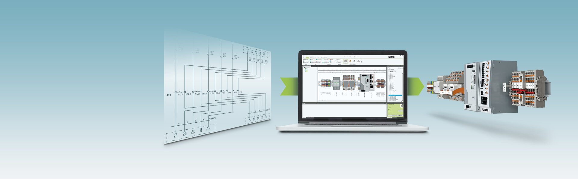 Software de Planificación Phoenix Contact para fabricación de armarios de control