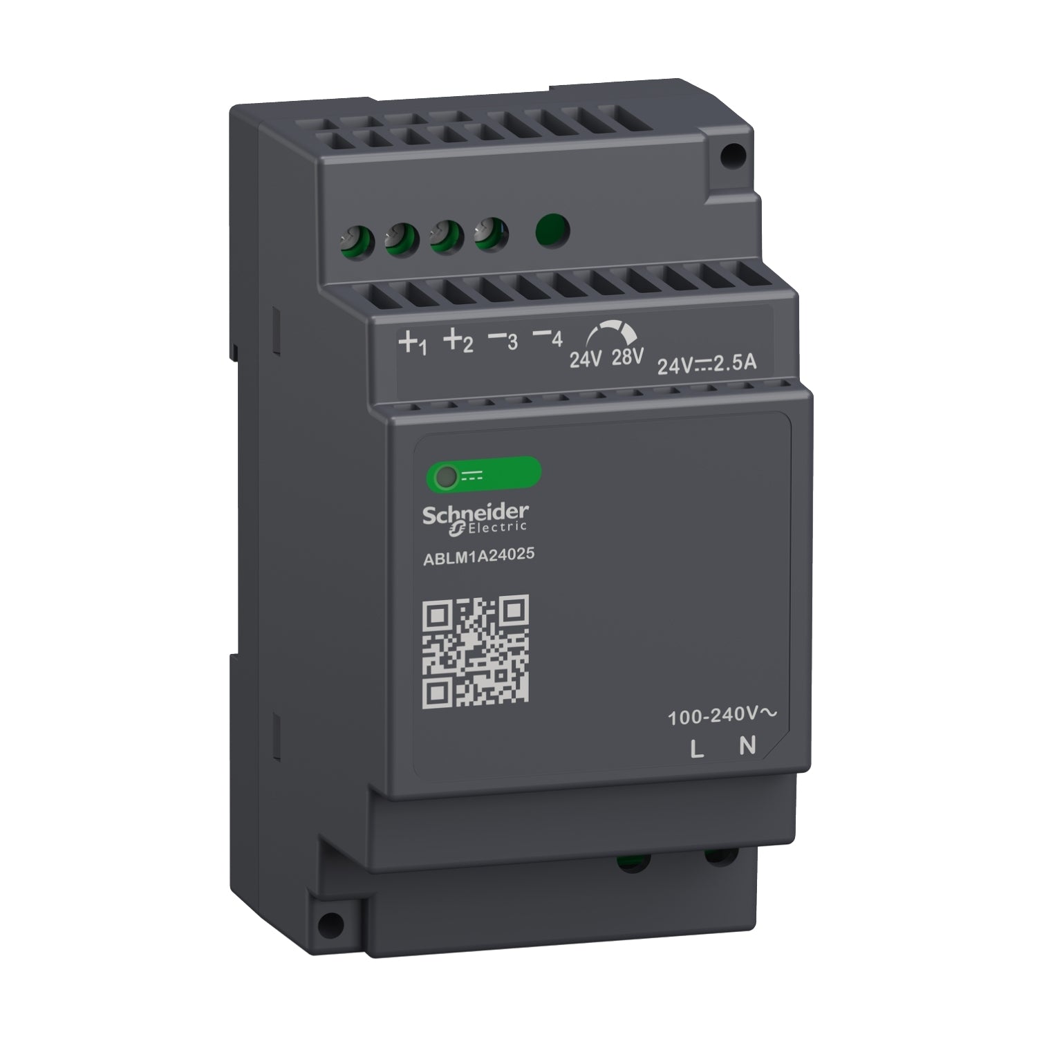 Fuente De Alimentación Regulada 100240 V Ca 24 V 25 A Monofásica Modular