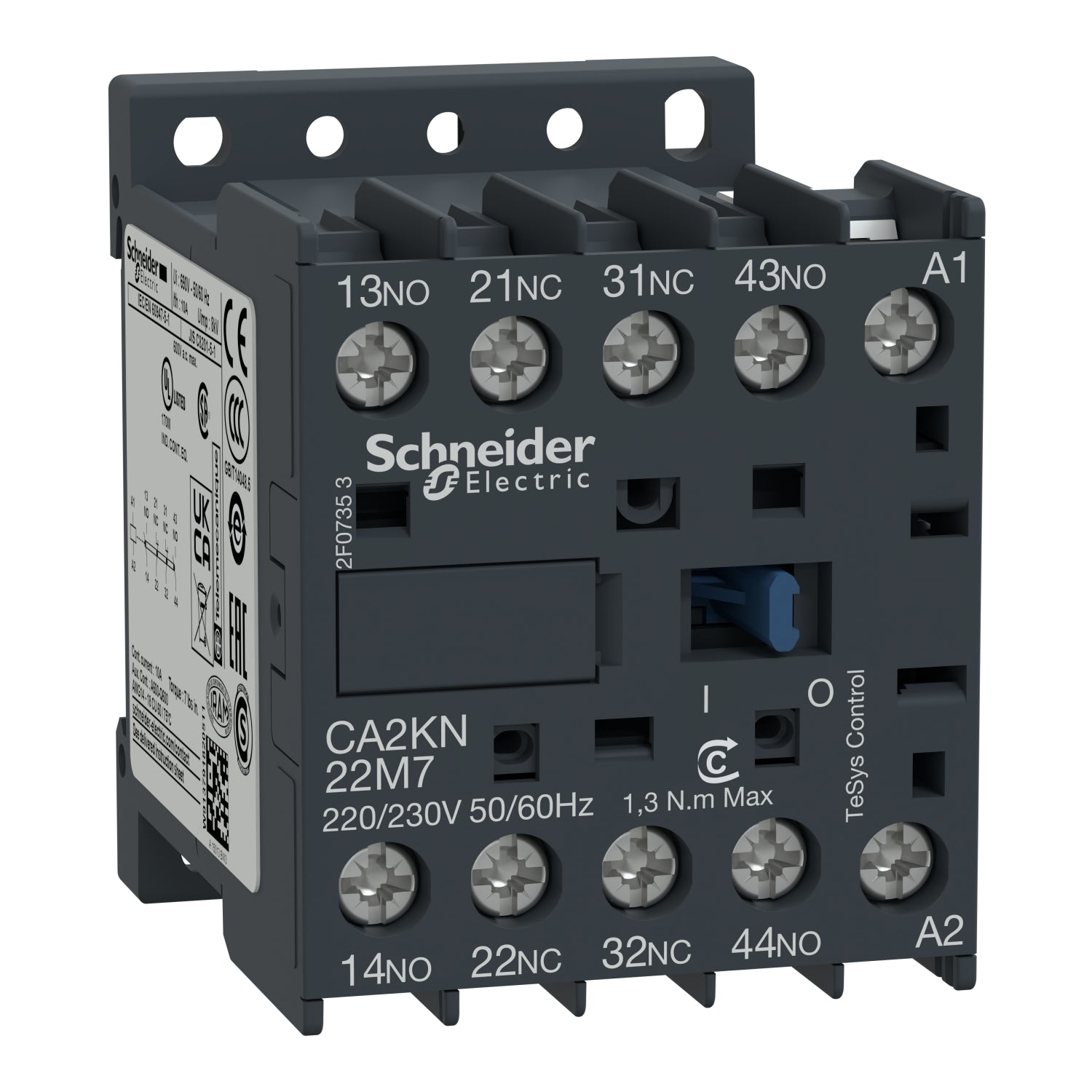 Contactor AuxiliarTeSys K 2NA+2NC 10A 110VAC