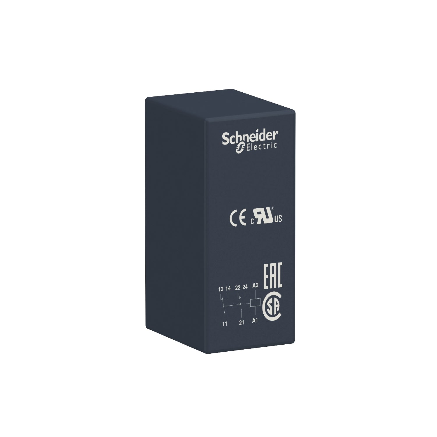 relé interface enchufable - Zelio RSB - 2 AC - 24 V CC