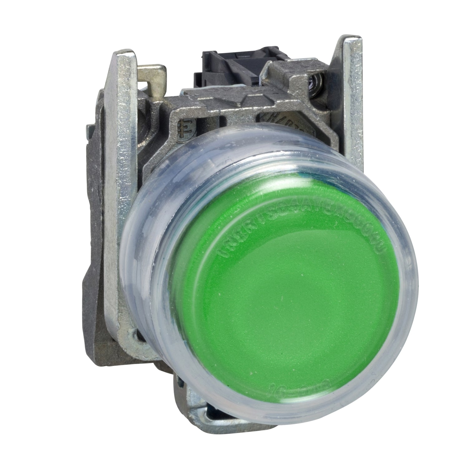 Pulsador verde Ø 22mm