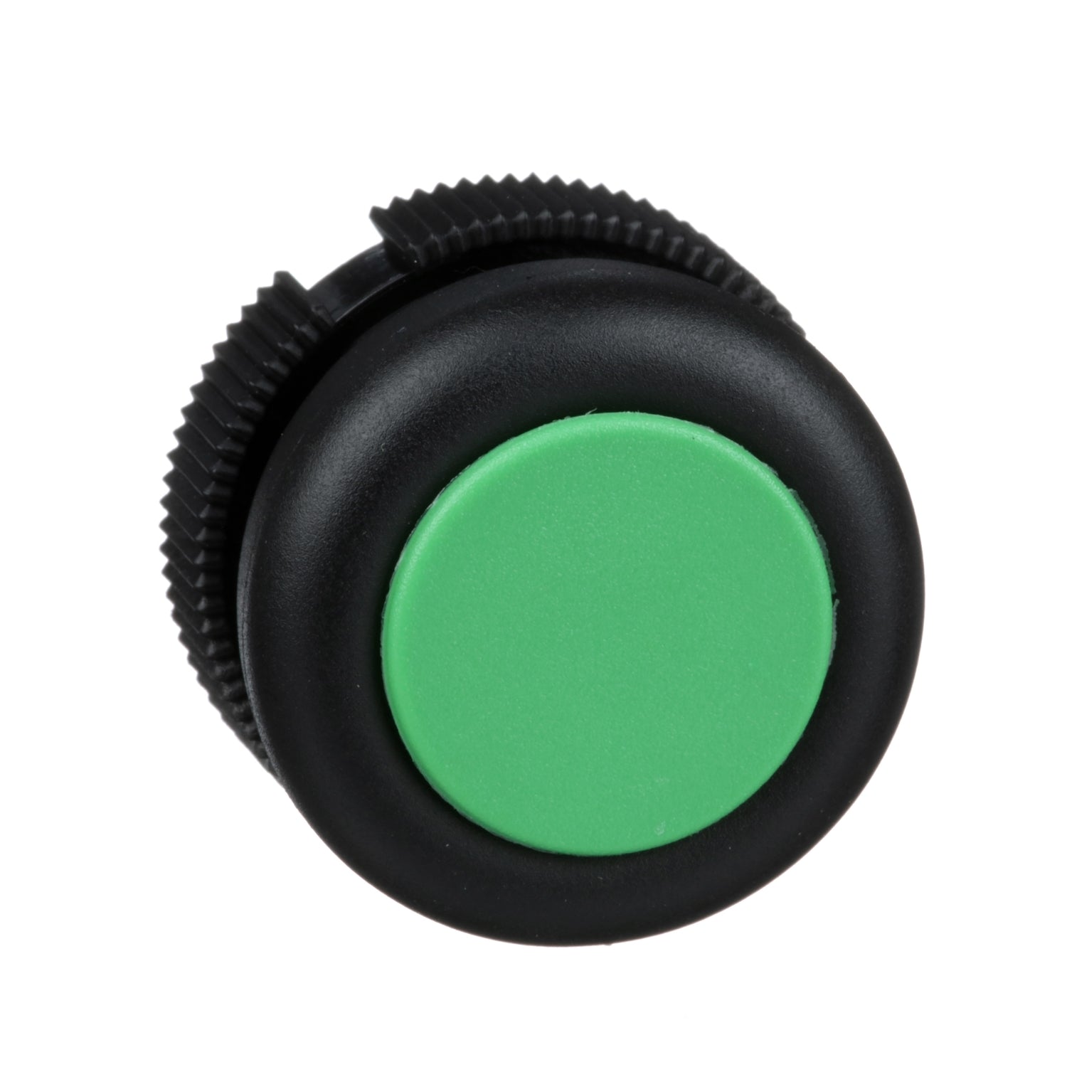 Cabezal redonda para pulsador verde