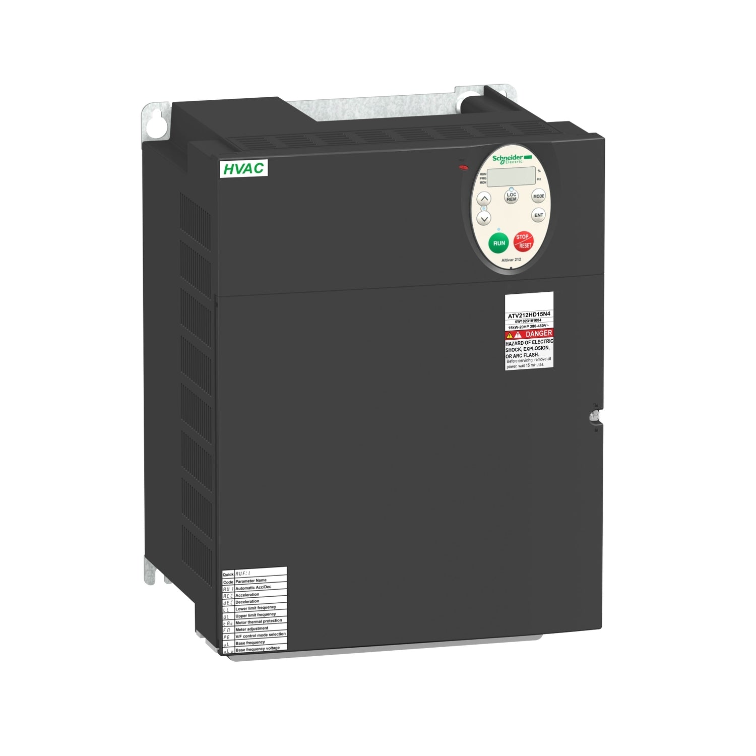 Variador de velocidad ATV212 - 18.5kW - 25hp - 480V - 3ph - EMC - IP21