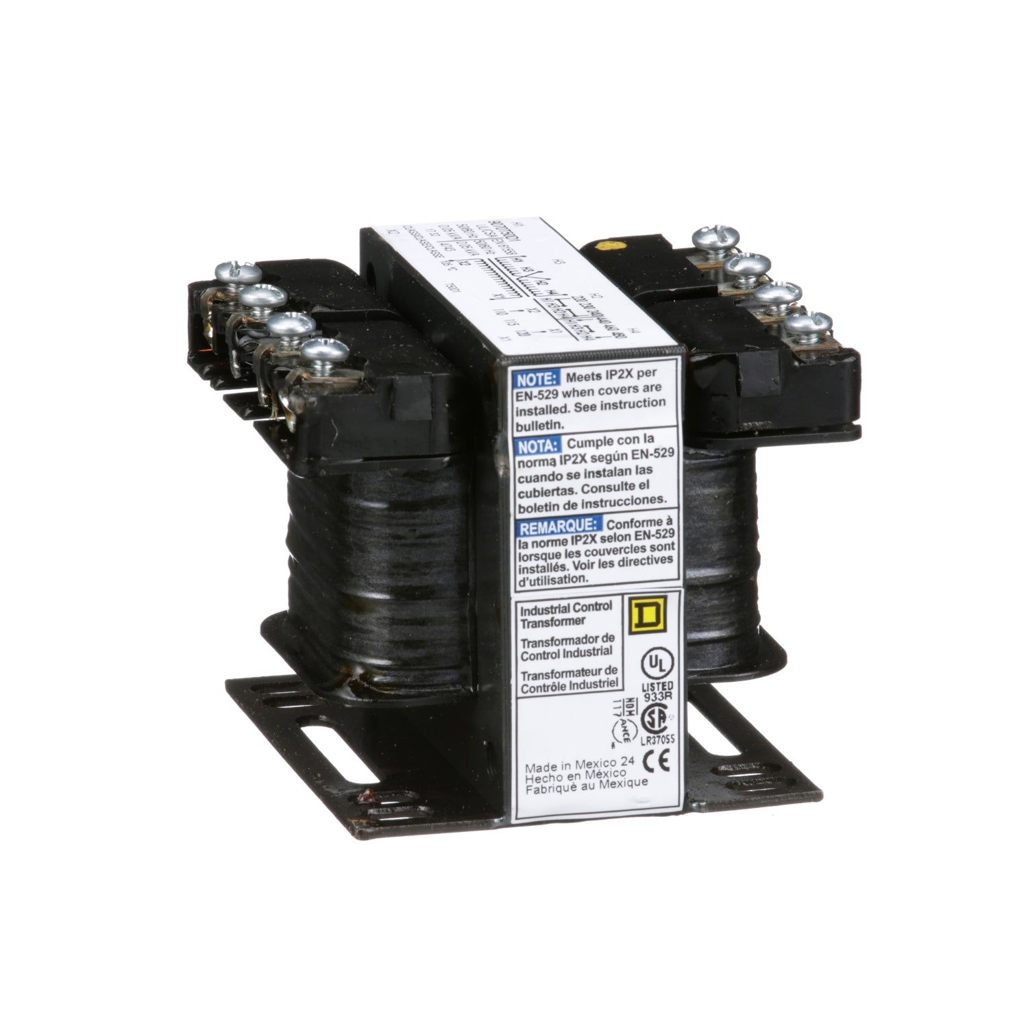 Transformador de control industrial