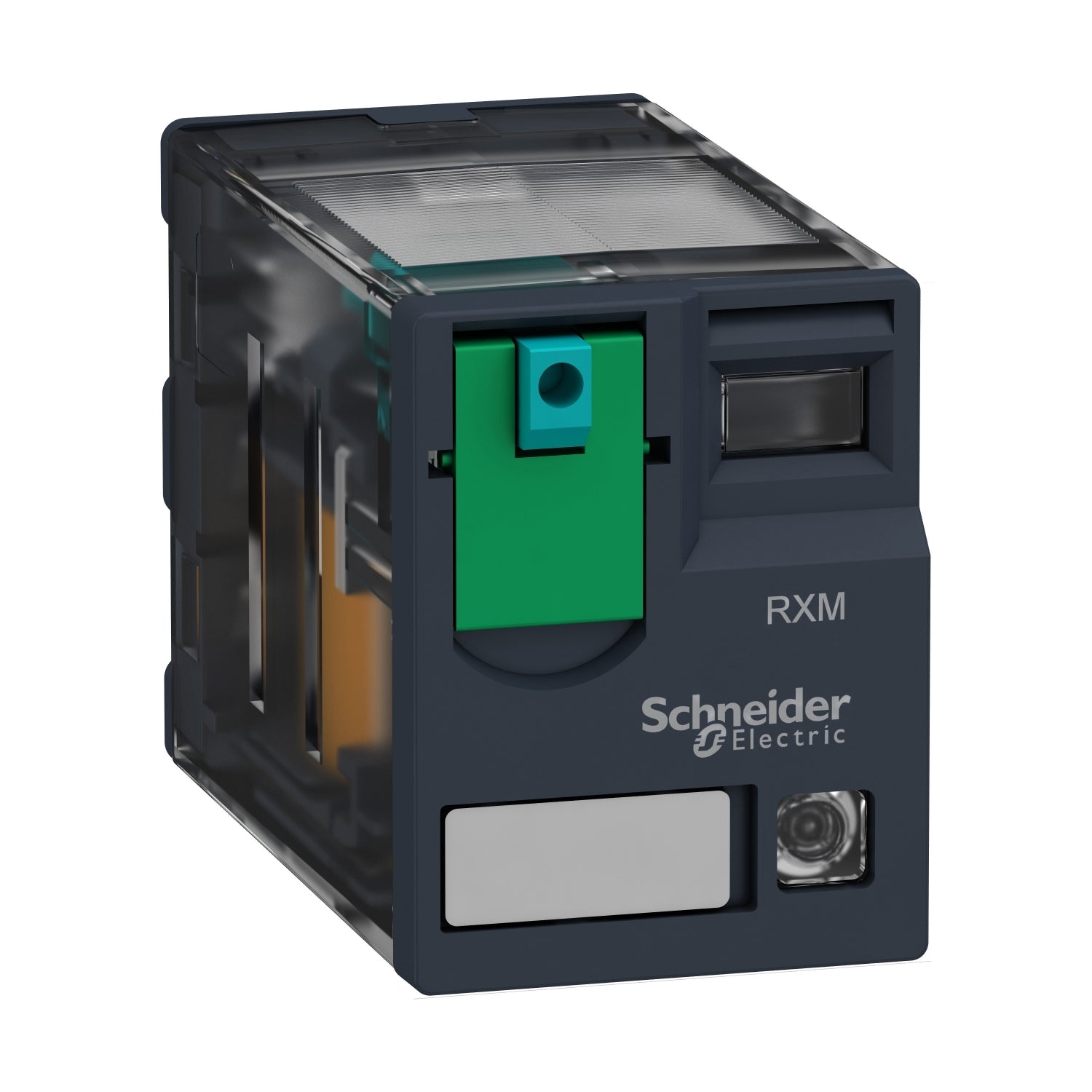 relé de miniatura enchufable - Harmony RXM - 4 CA - 24 V CC - Led