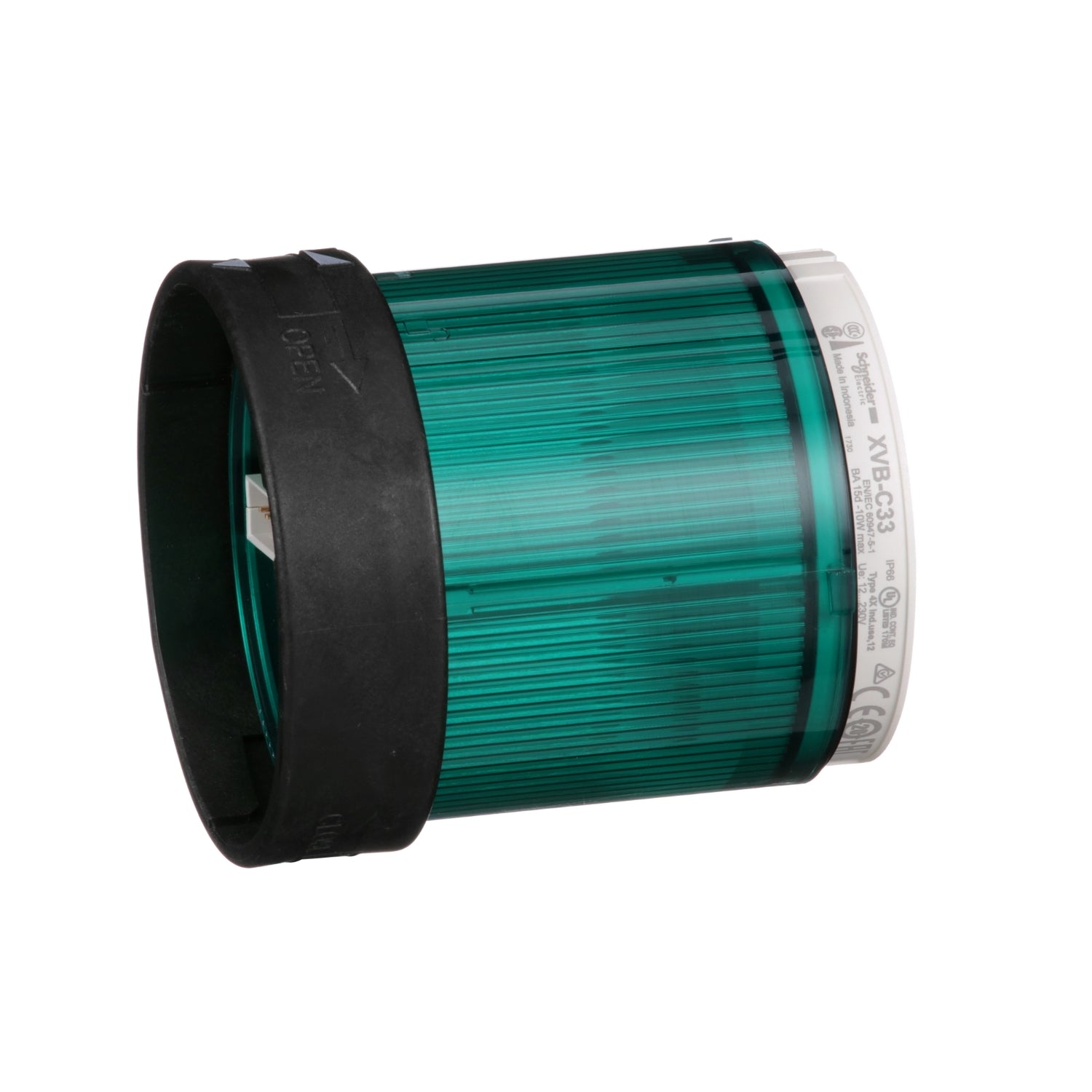lens unit - luz fija - verde - 250 V máx.