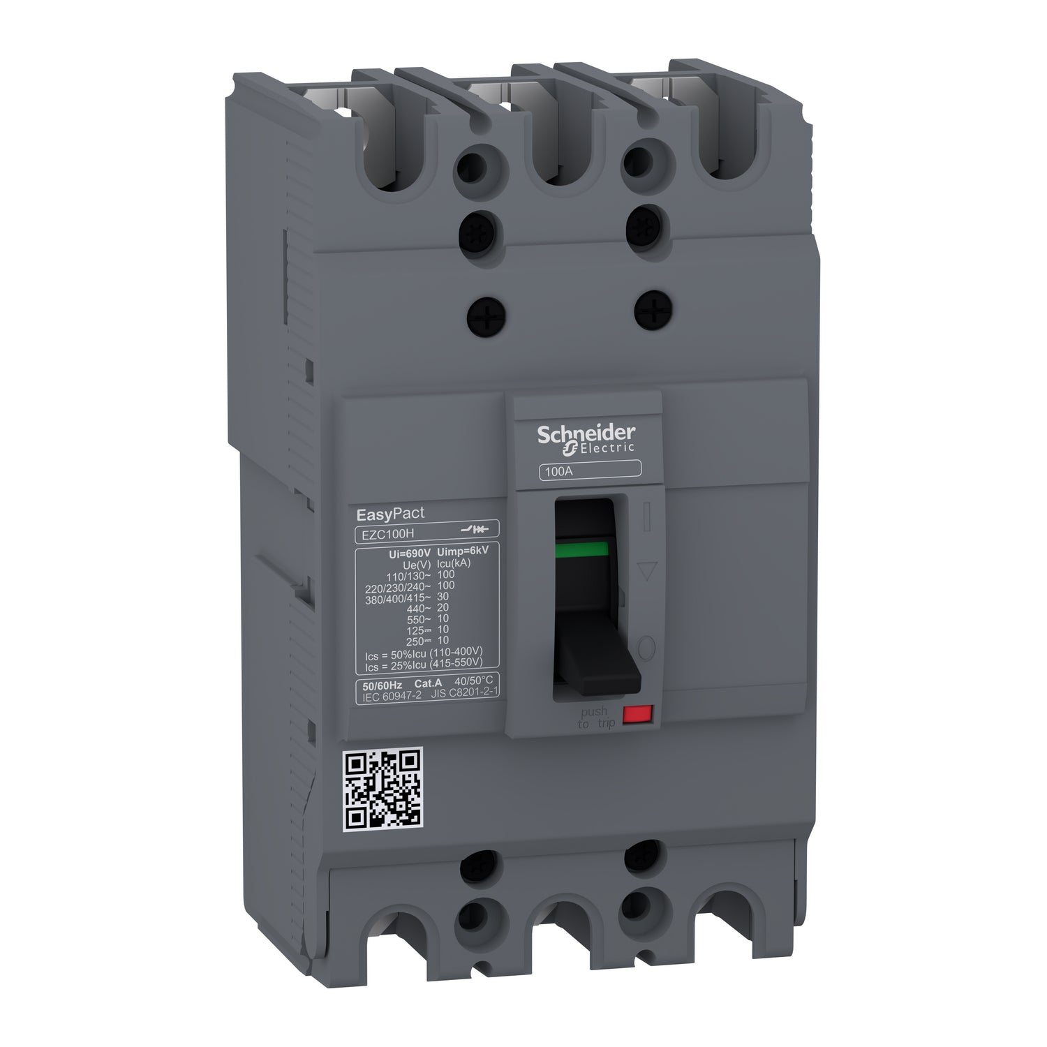 Interruptor termomagnético EasyPact EZC 3P 40A TMD