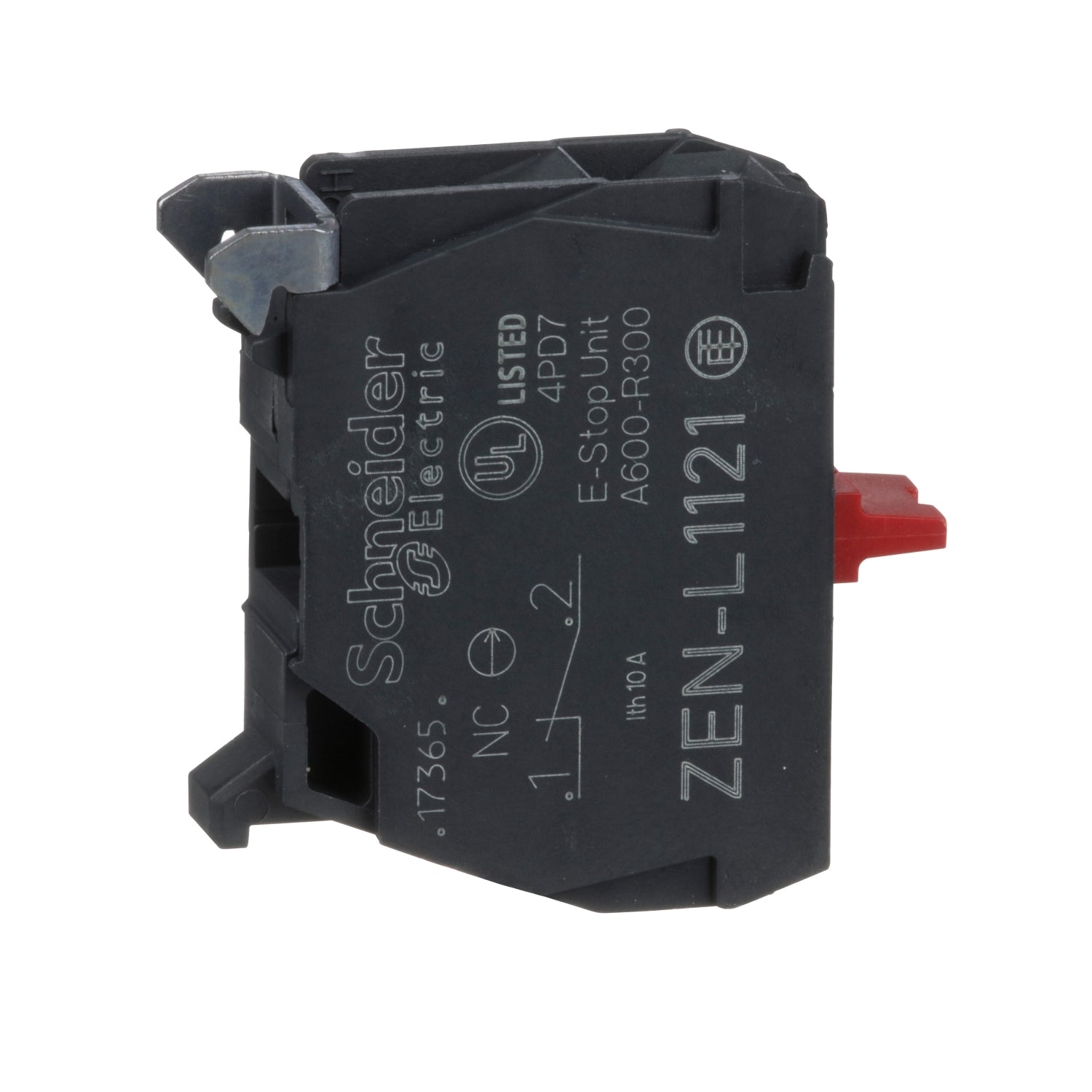 Bloque de contacto simple para pulsador Ø 22mm