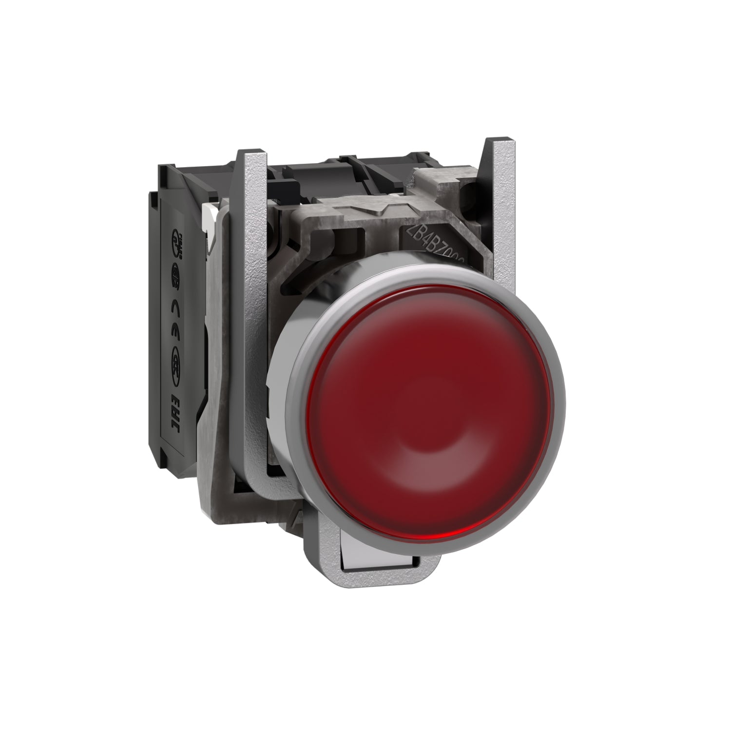 Pulsador luminoso rojo Ø 22mm