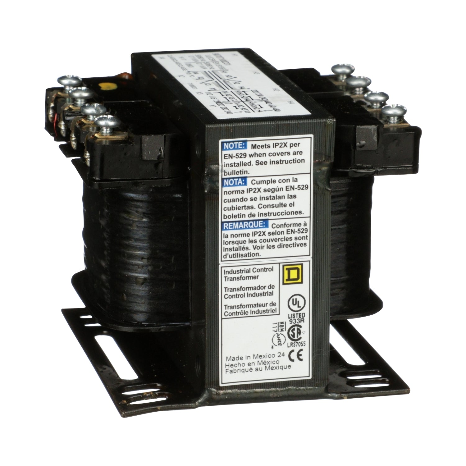 Transformador de control industrial