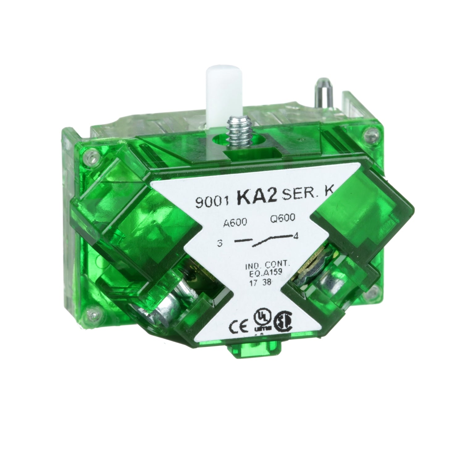 Bloque de contacto para botón de control Ø 30mm