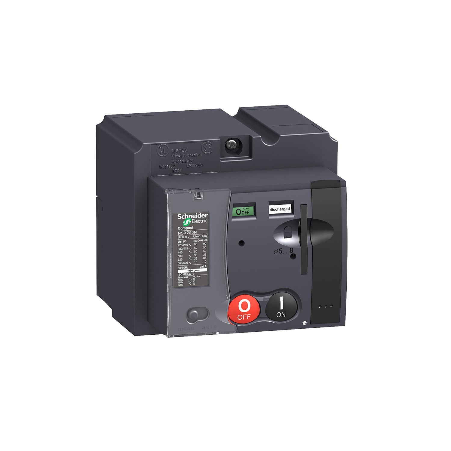 Mando Eléctrico MT250 Adaptador SDE 208-277 V 60Hz / 220-240 V 50-60Hz