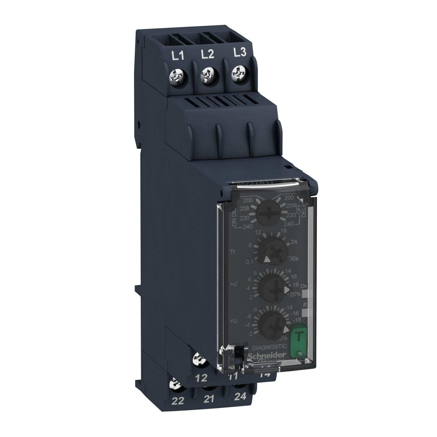 relé de control de tensión trifásico 200…240 V AC