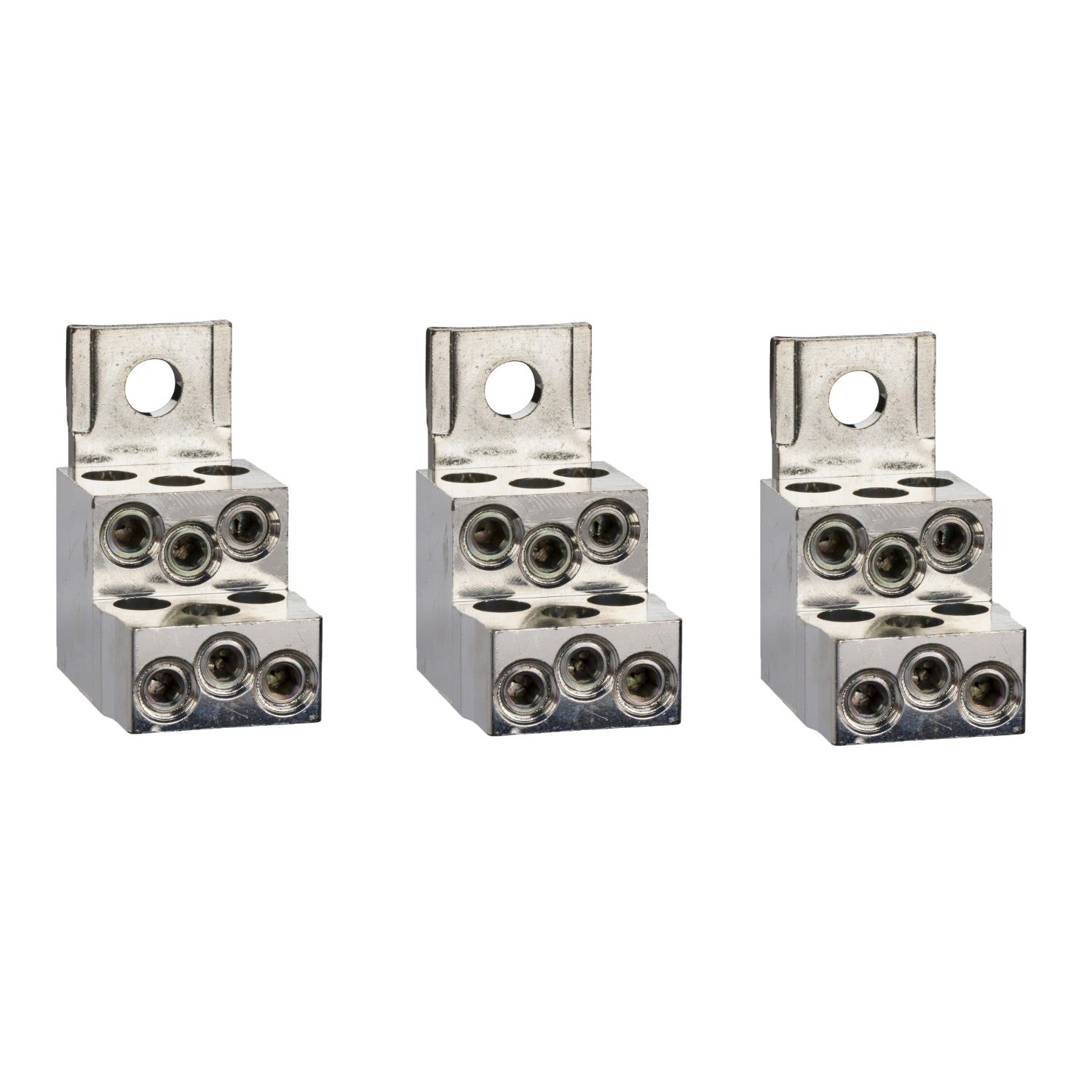 Set 3 Bornes - 6 cables - 1.5..35 mm²