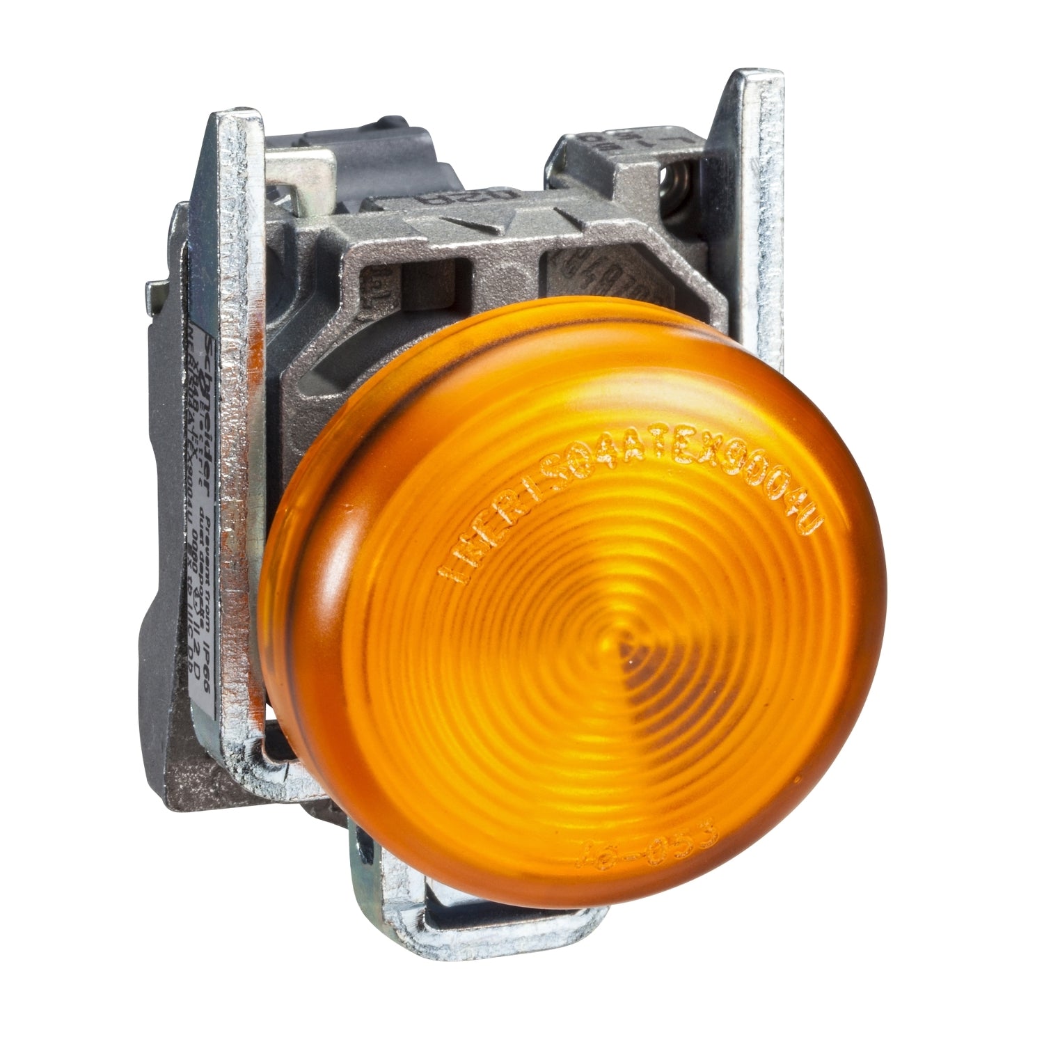 Luz piloto redonda amarillo Ø 22mm
