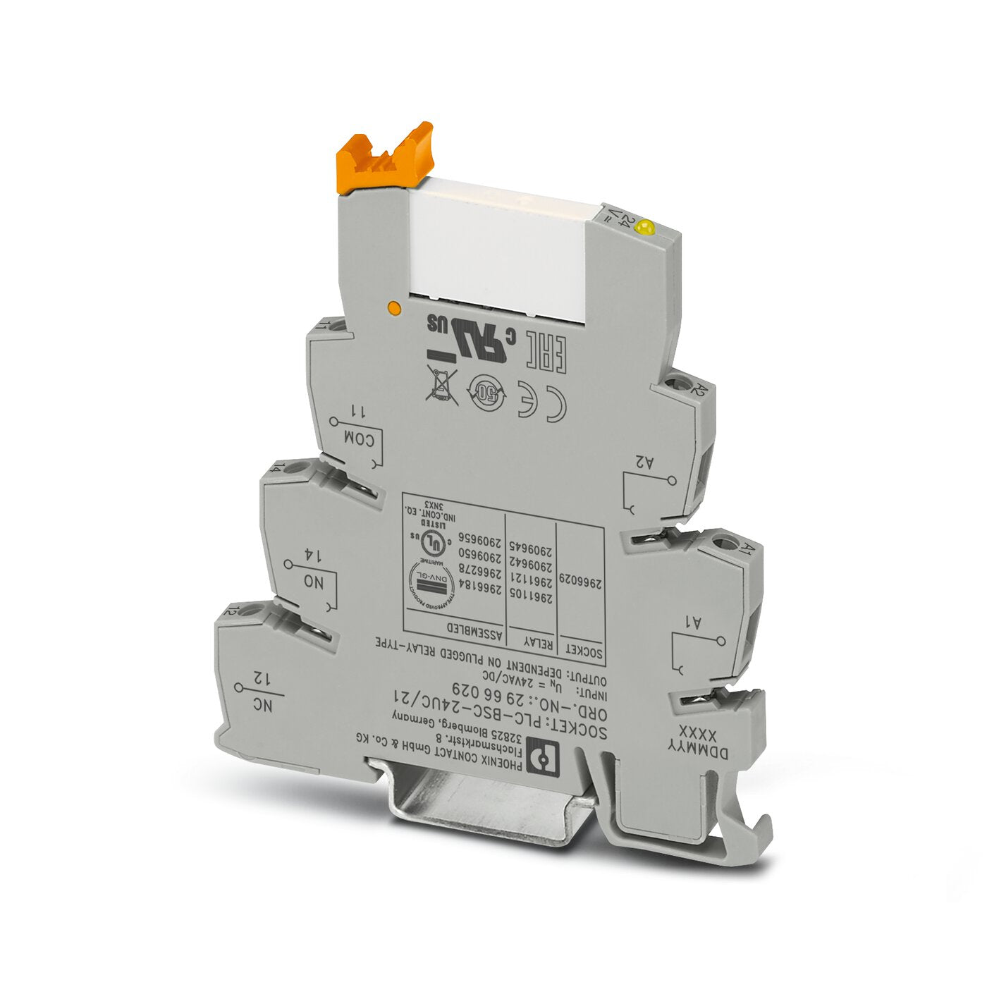 Relés de interface serie PLC