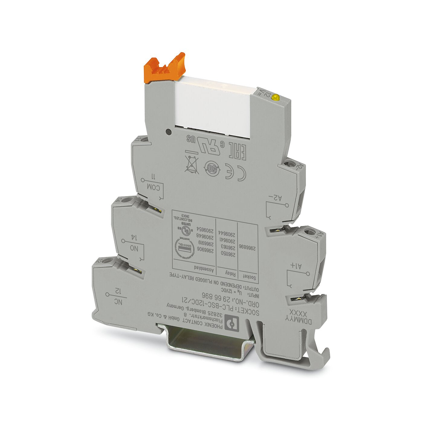 Relés de interface serie PLC