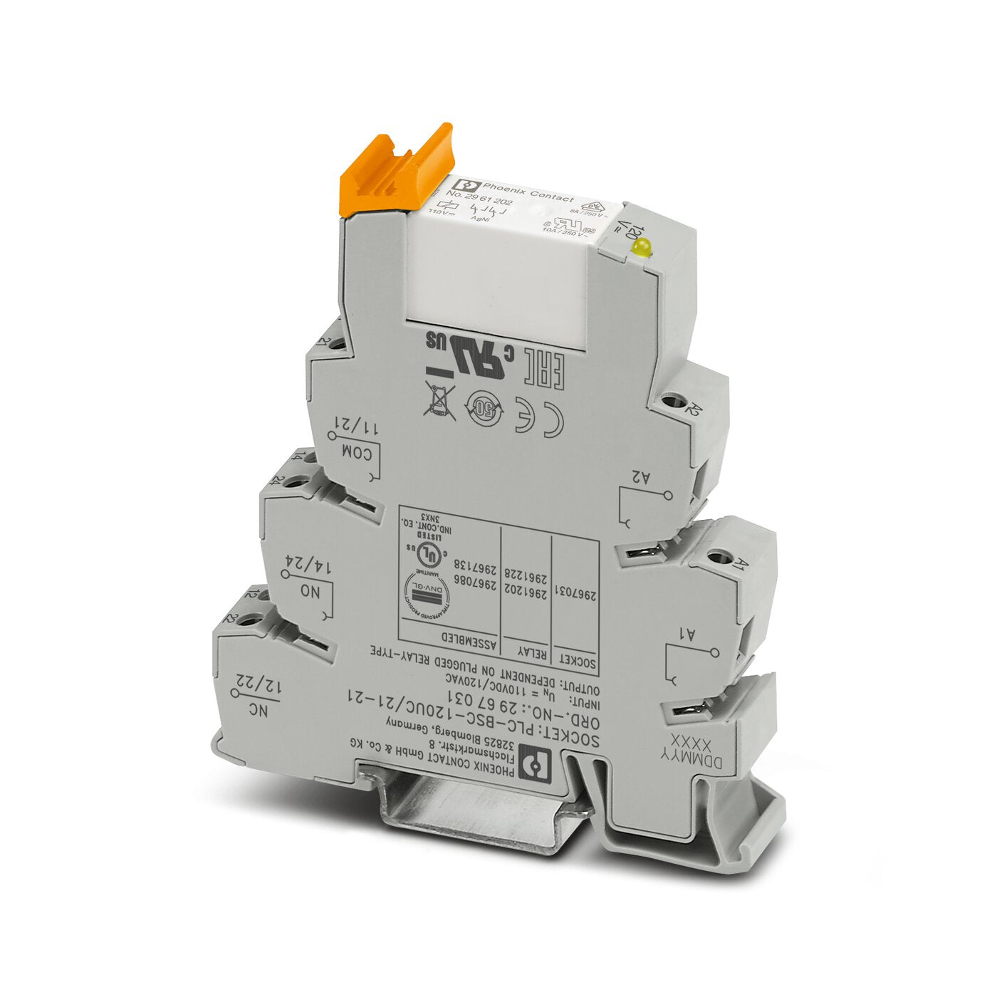 Relés de interface serie PLC