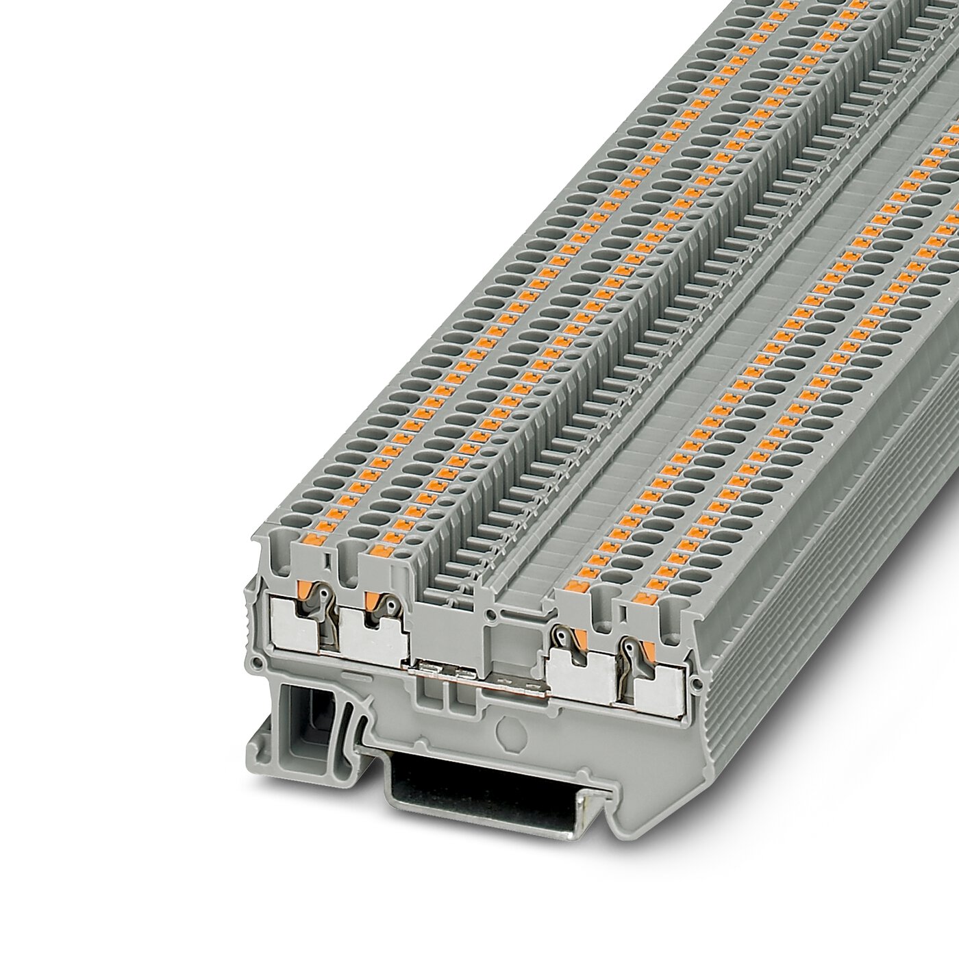 Bornes de Paso de tecnología Push-in -Serie PT.
 [Calibres inferiores a 16 mm2 / 6 AWG]