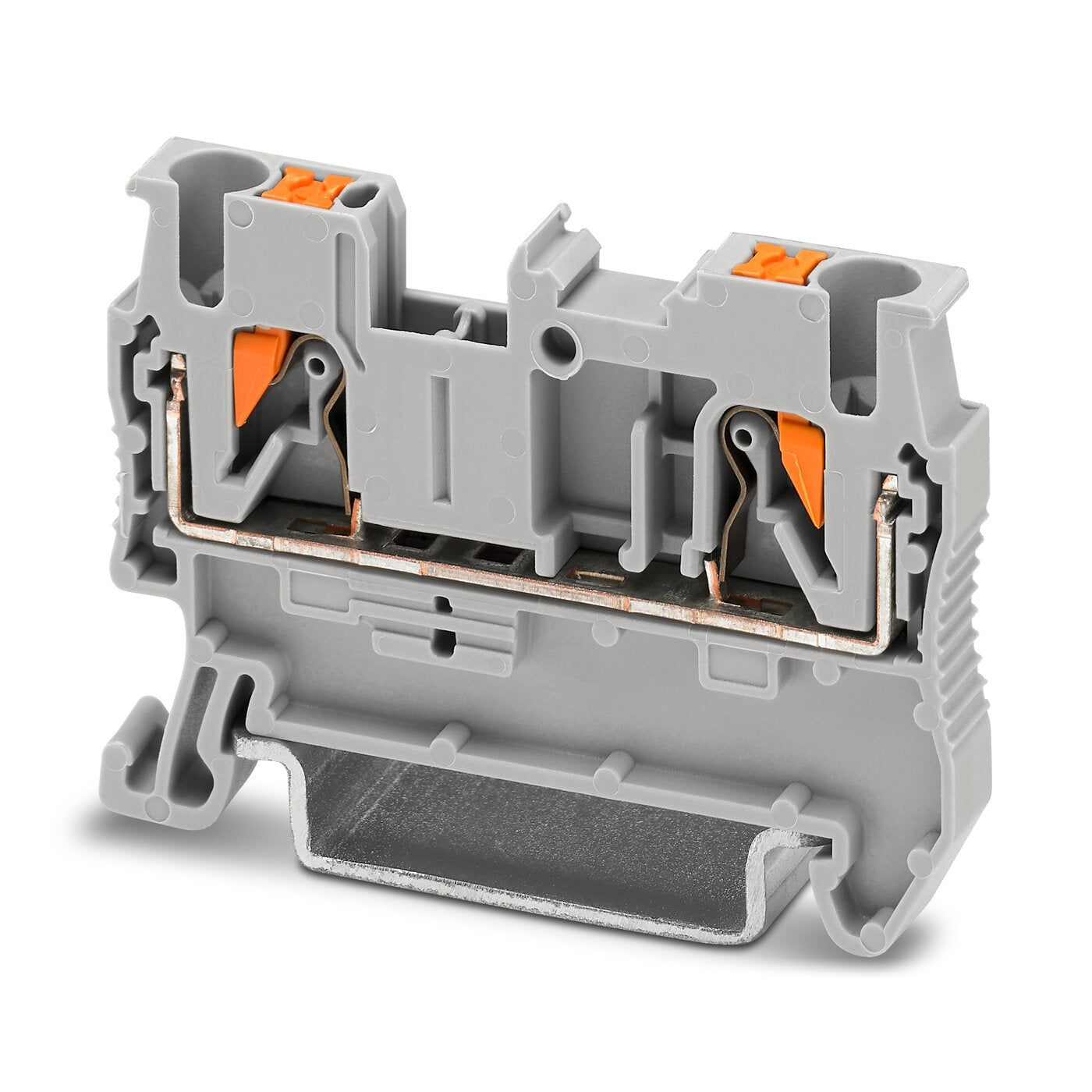 Bornes de Paso de tecnología Push-in -Serie PT.
 [Calibres inferiores a 16 mm2 / 6 AWG]